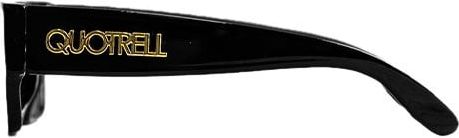 Quotrell Quotrell Sunglasses | Black/gold Zwart
