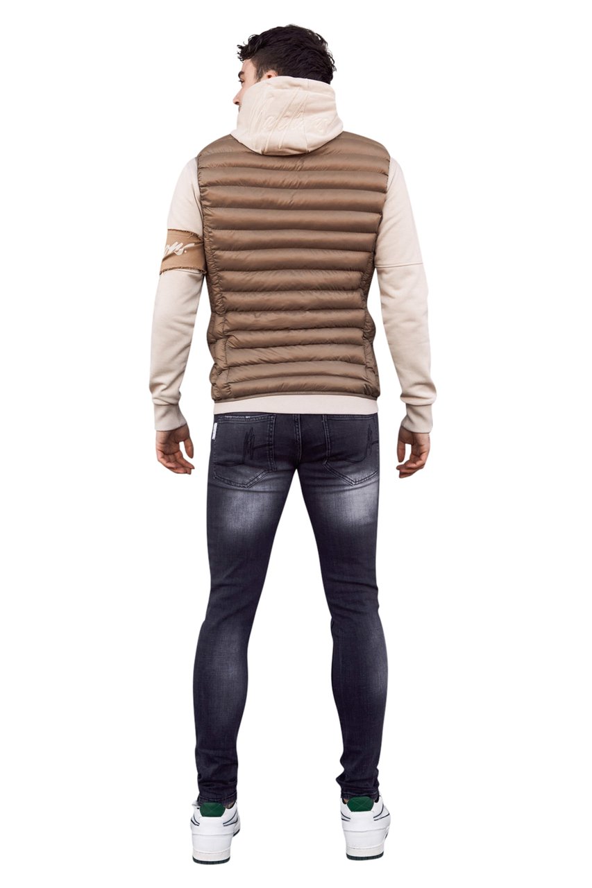 Malelions Men Vigo Bodywarmer - Beige Beige
