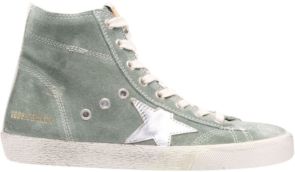 Golden Goose Sneakers Green Groen