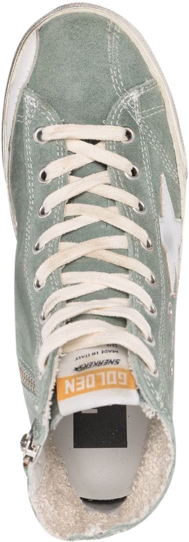 Golden Goose Sneakers Green Groen