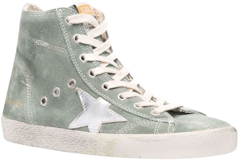 Golden Goose Sneakers Green Groen