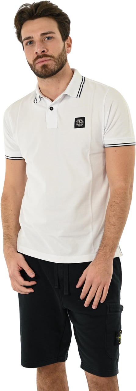 Stone Island T-shirts And Polos White Wit
