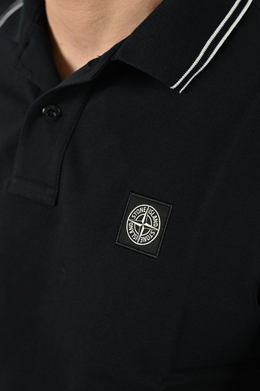 Stone Island T-shirts And Polos Blue Blauw