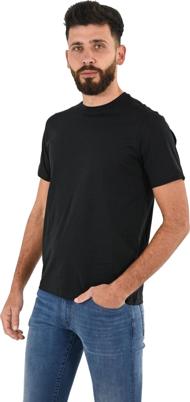 Herno T-shirts And Polos Black Zwart