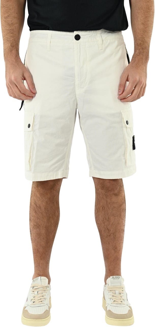 Stone Island Shorts White Wit