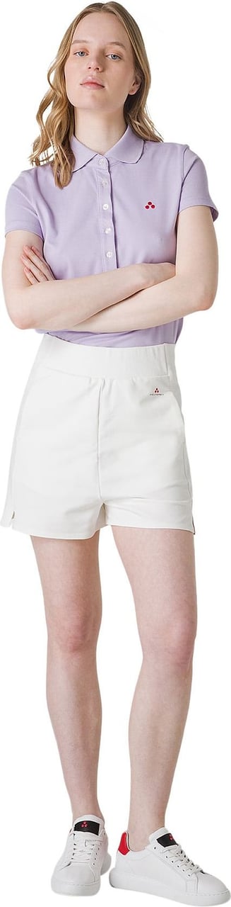 Peuterey LEDRO - Fleece trendy shorts Wit