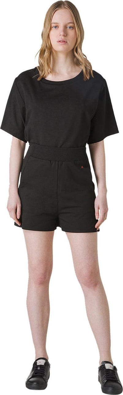 Peuterey LEDRO - Fleece trendy shorts Zwart