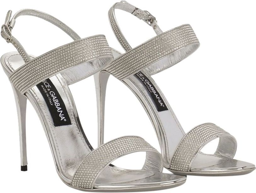Dolce & Gabbana Sandals Silver Zilver