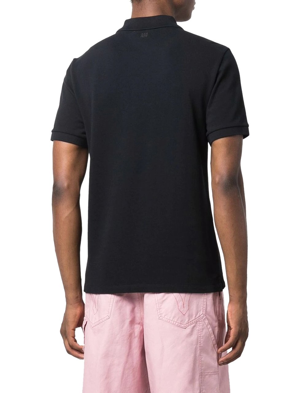 AMI Paris polo ami de coeur 2 Zwart