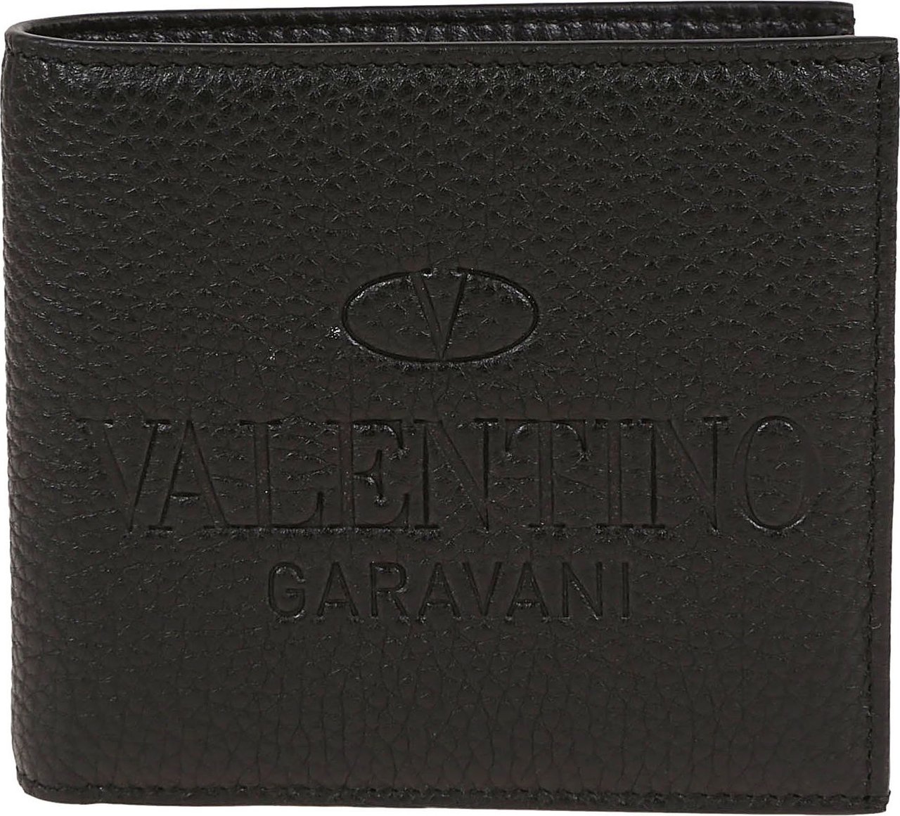 Valentino billfold wallet only card vg Zwart