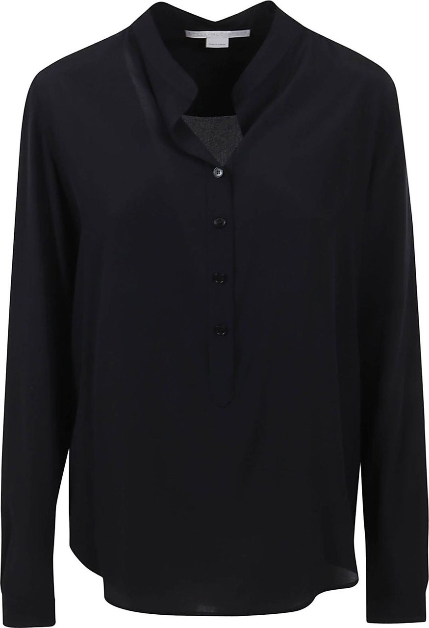 Stella McCartney silk shirt Zwart