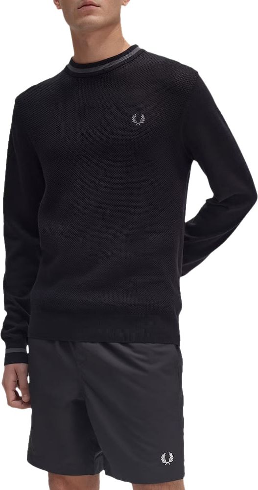 Fred Perry Sweaters Black Zwart