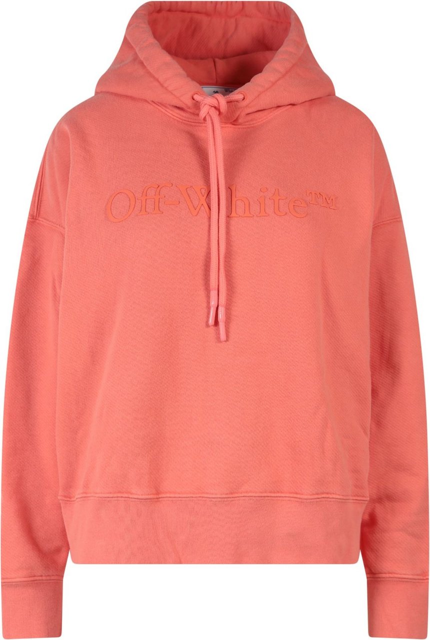OFF-WHITE Laundry cotton sweatshirt Oranje