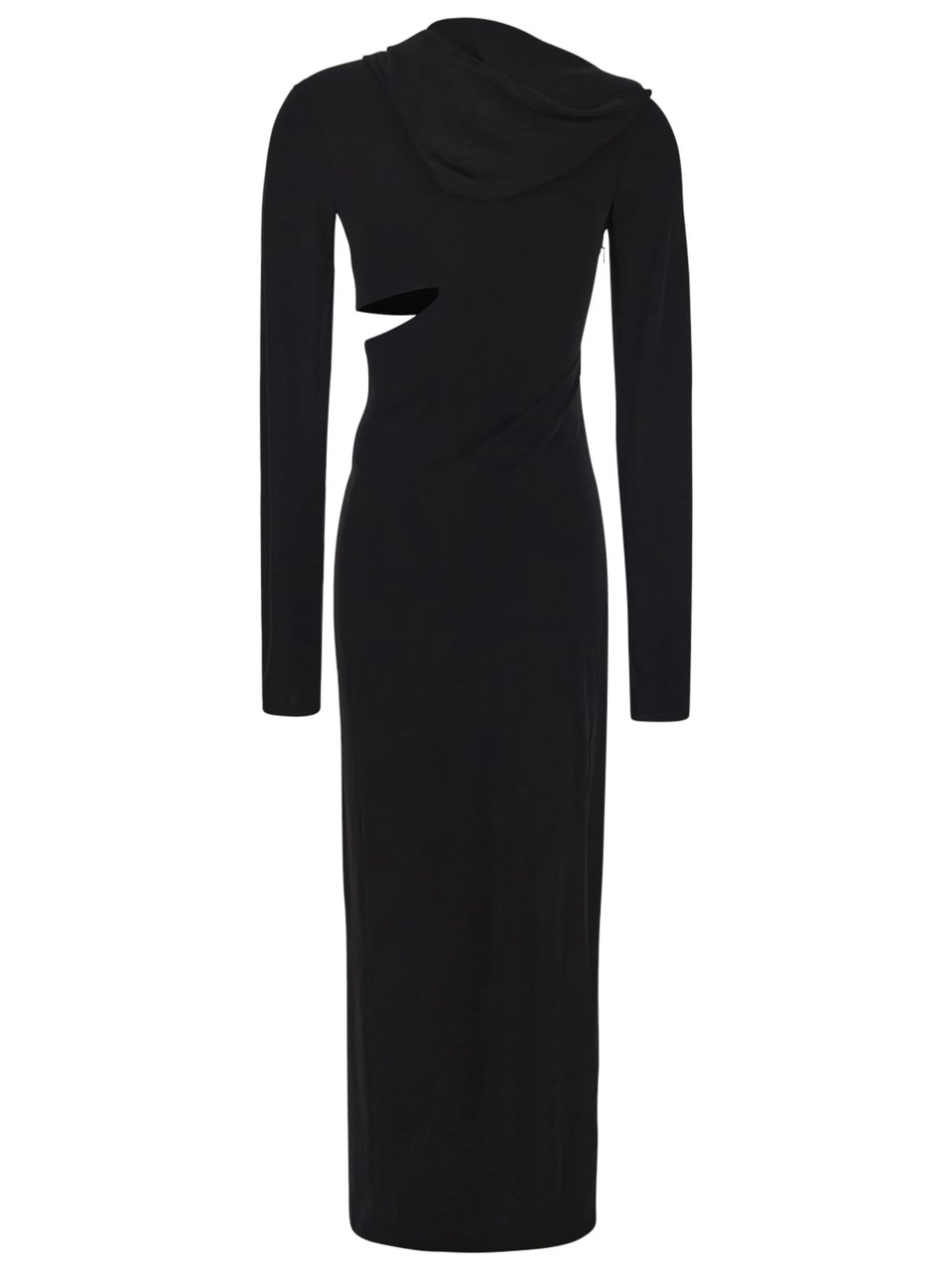 Versace Versace Black stretch viscose dress Zwart