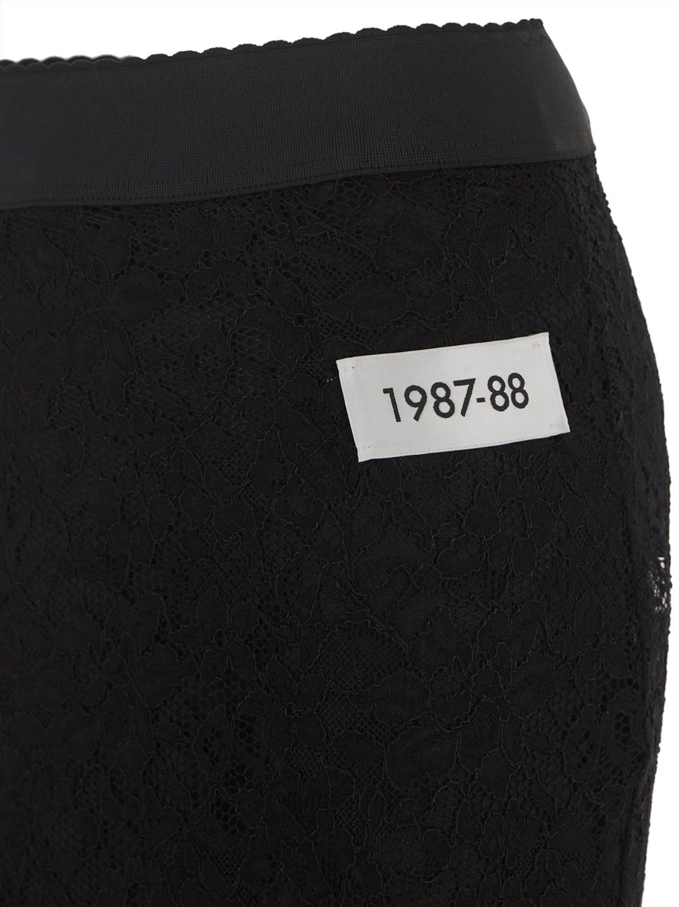 Dolce & Gabbana Lace Pencil Skirt Zwart