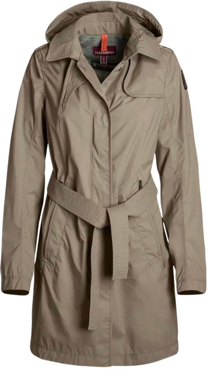 Parajumpers Avery woman trenchcoat Beige