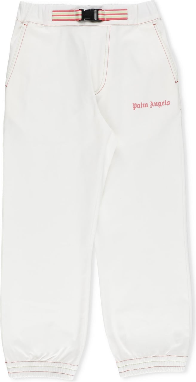 Palm Angels Trousers White Neutraal
