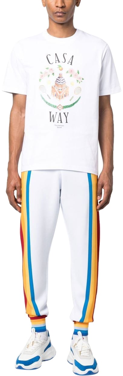 Casablanca T-shirts And Polos White Wit