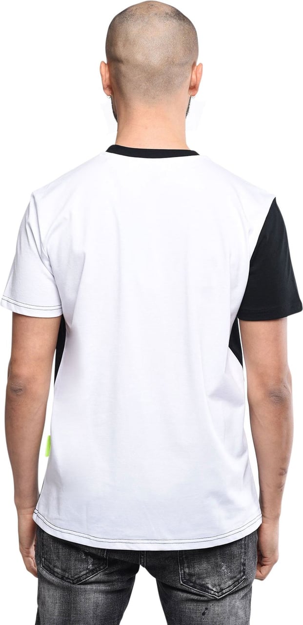 My Brand Black and white t-shirt Zwart