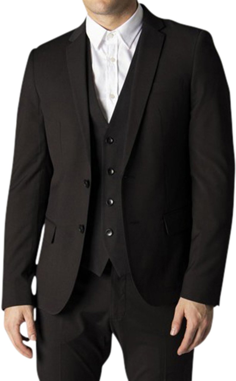 Antony Morato Slim Fit Colbert Zwart