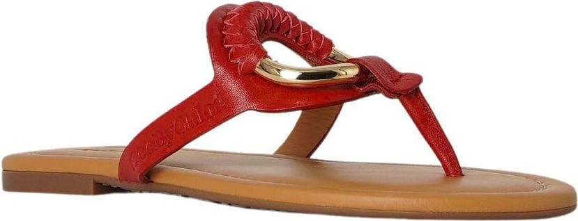 See by Chloe Slippers Rood Rood