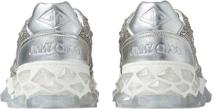 Jimmy Choo Sneaker Silver Zilver