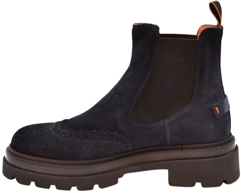 Santoni Boot Darkblue (navy) Navy