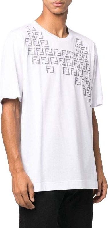 Fendi T-shirt White Wit