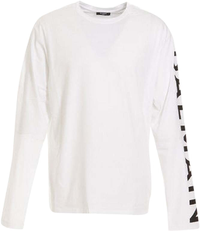 Balmain T-shirt White Wit