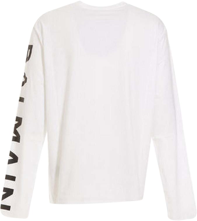 Balmain T-shirt White Wit