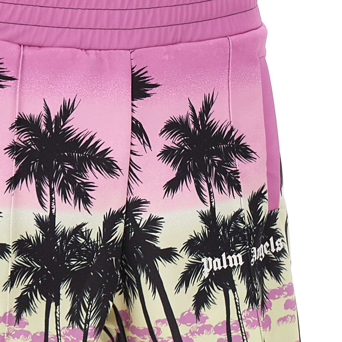 Palm Angels Shorts Purple Paars