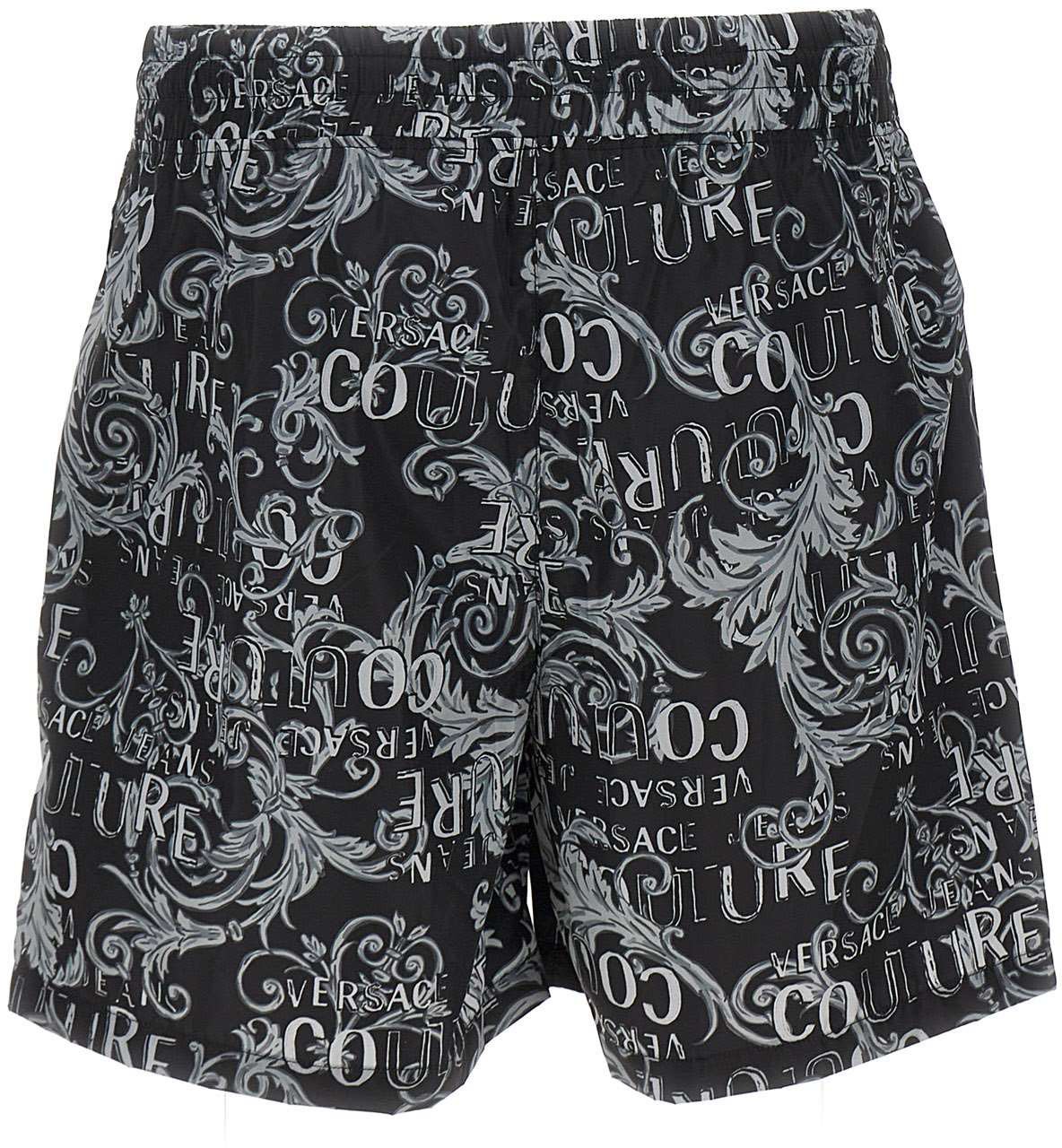 Versace Jeans Couture Shorts Black Zwart