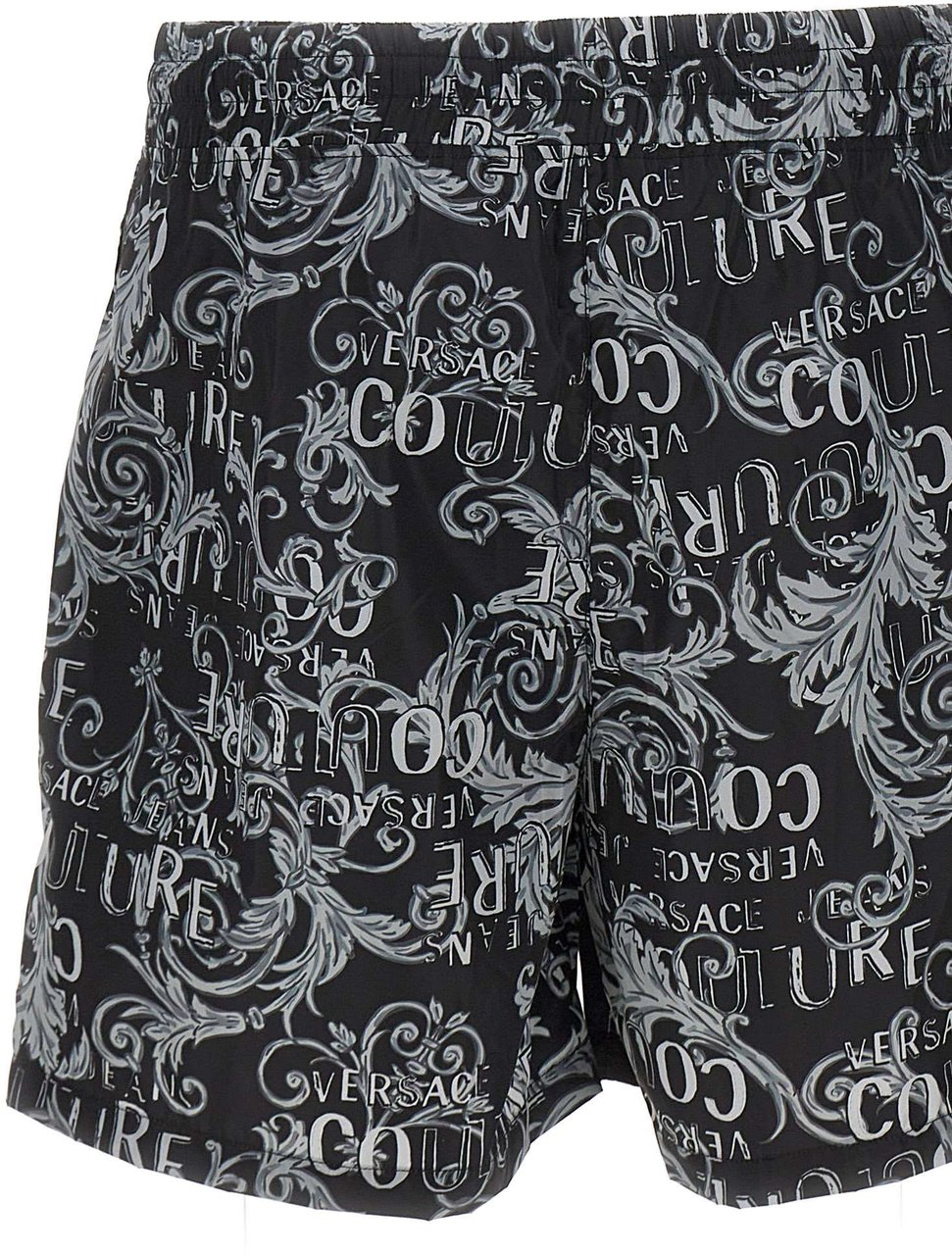 Versace Jeans Couture Shorts Black Zwart