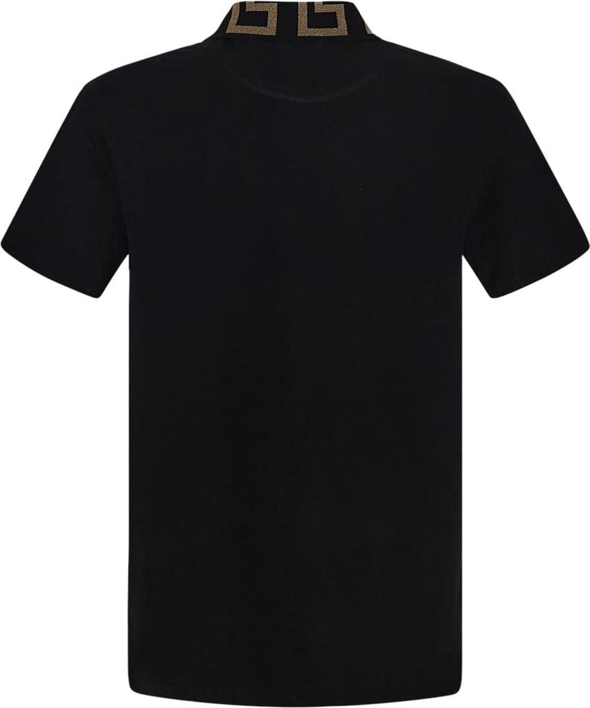 Versace T-shirts and Polos Black Black Zwart