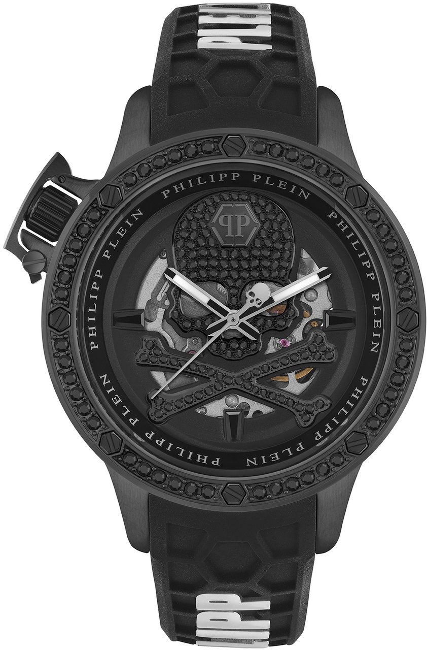 Philipp Plein PWUAA0423 Hyper Sport automatisch horloge Zwart