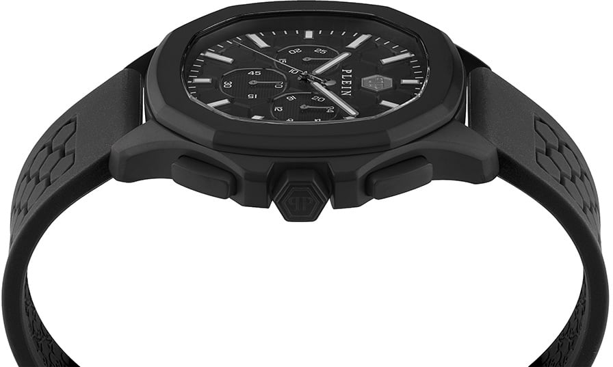 Philipp Plein $pectre Chrono PWSAA0823 horloge 44 mm Zwart