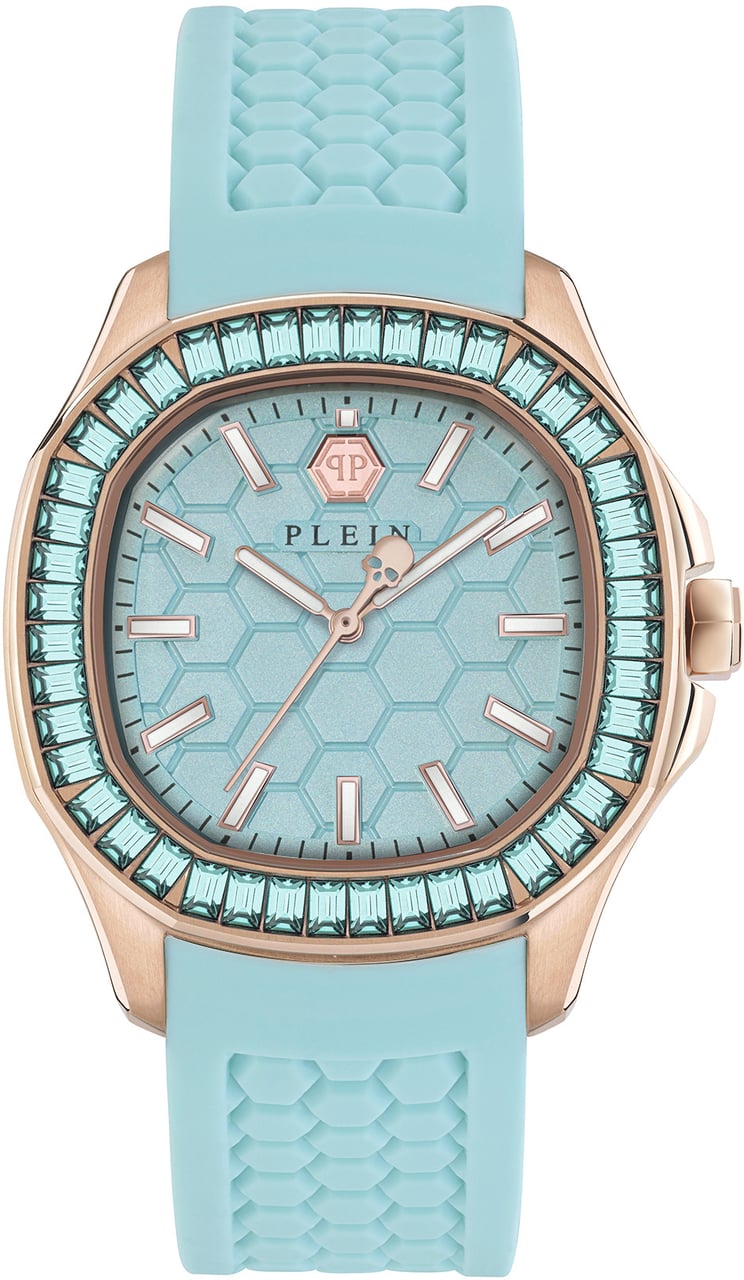 Philipp Plein $pectre Lady PWTAA0323 dameshorloge 38 mm Blauw