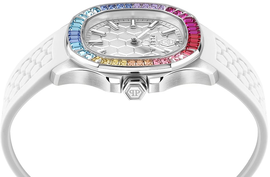 Philipp Plein $pectre Lady PWTAA0223 dameshorloge 38 mm Wit