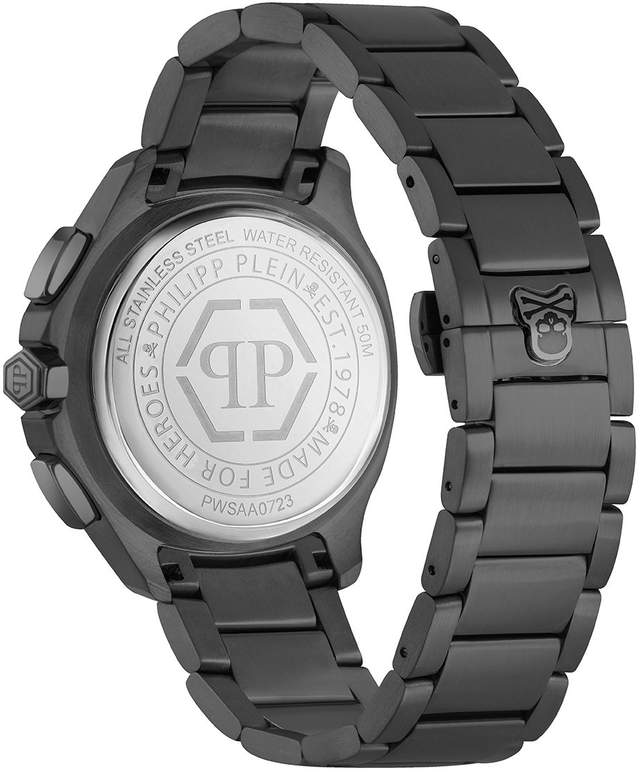 Philipp Plein $pectre Chrono PWSAA0723 horloge 44 mm Zwart