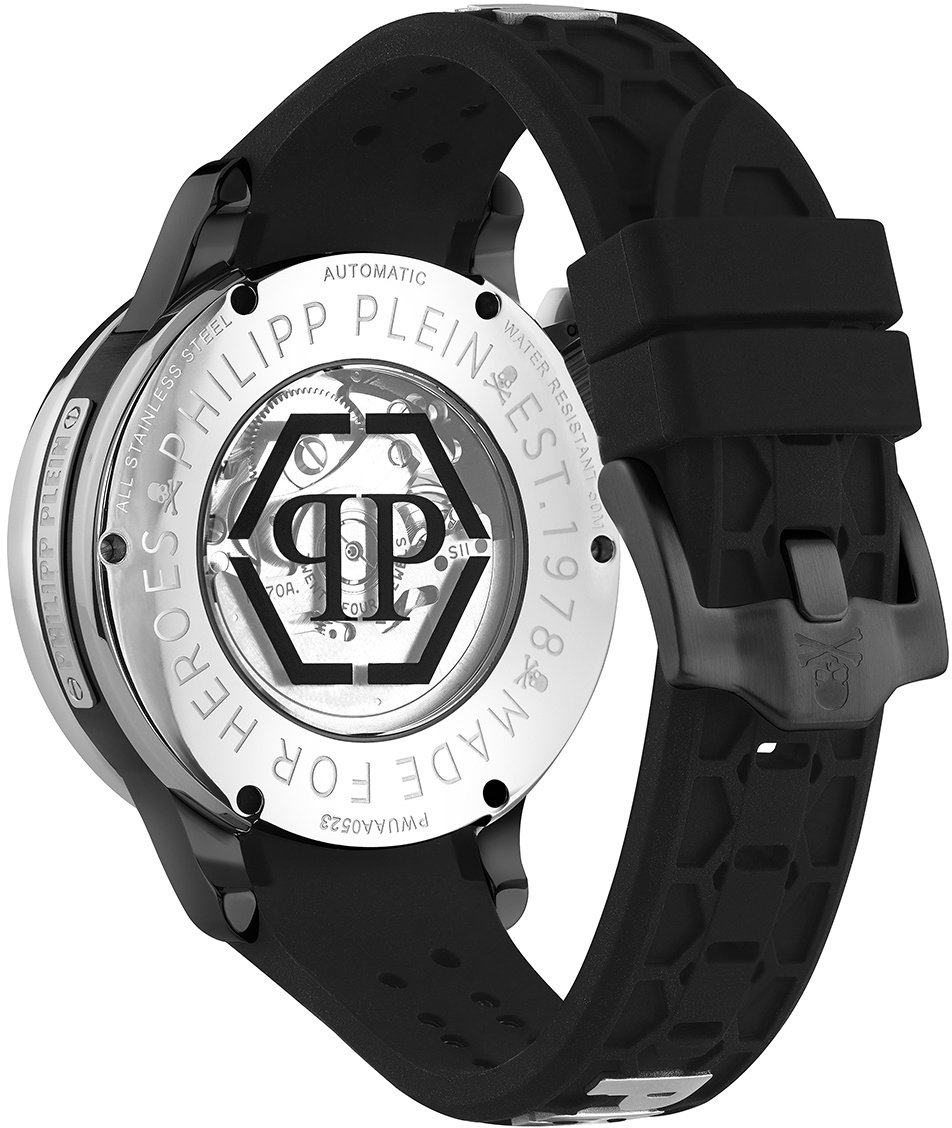 Philipp Plein PWUAA0523 Hyper Sport automatisch horloge Zwart