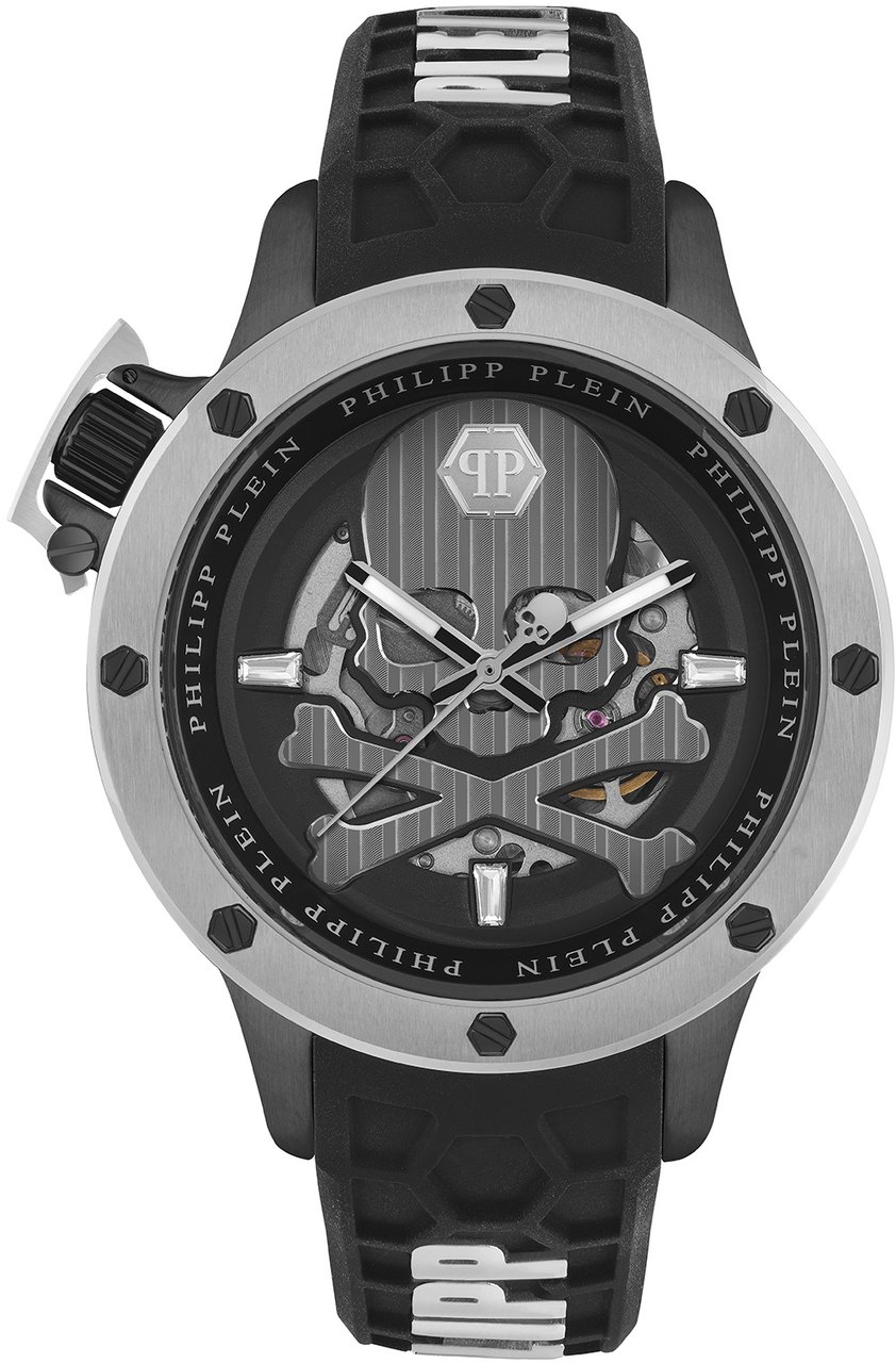 Philipp Plein PWUAA0523 Hyper Sport automatisch horloge Zwart