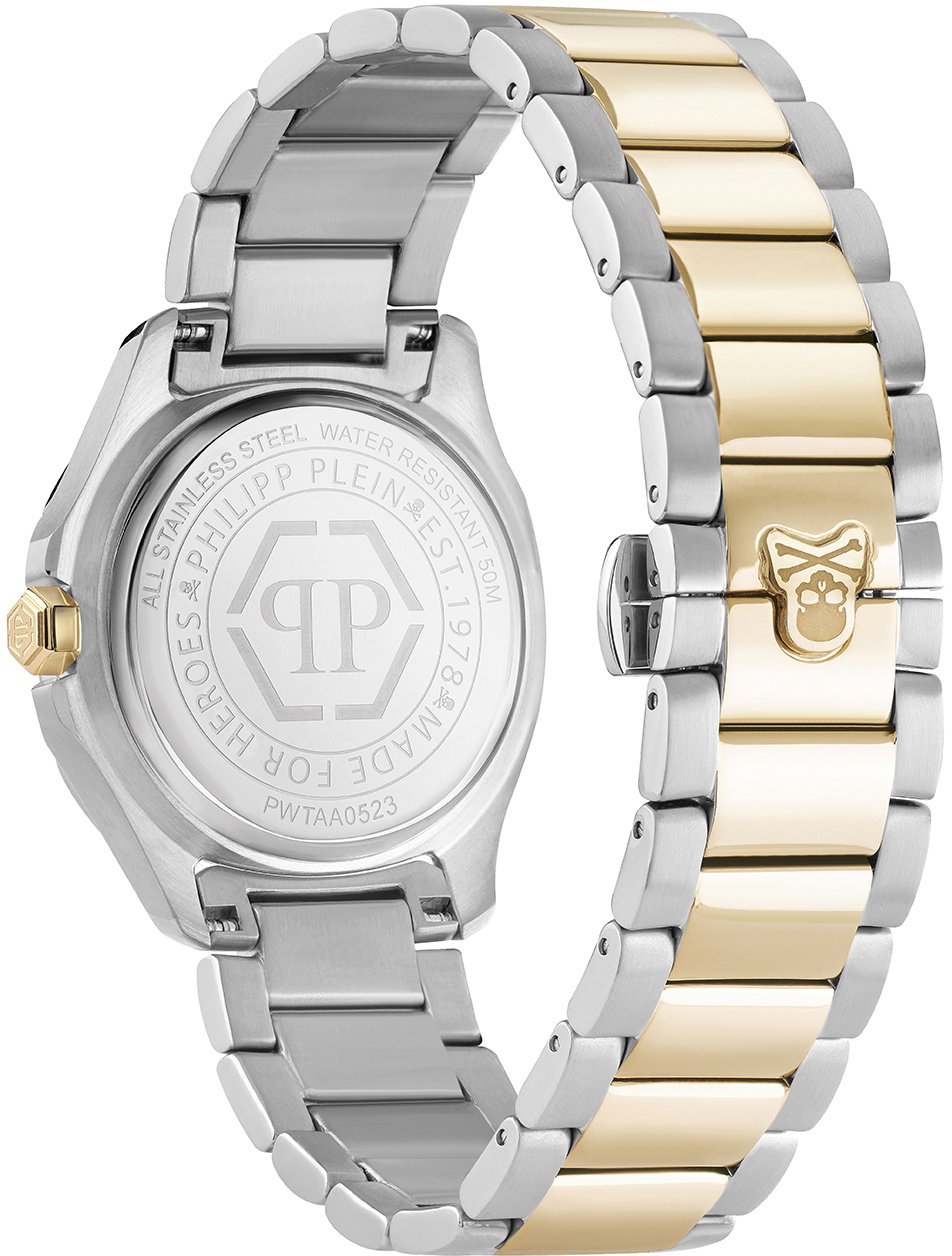 Philipp Plein $pectre Lady PWTAA0523 dameshorloge 38 mm Wit