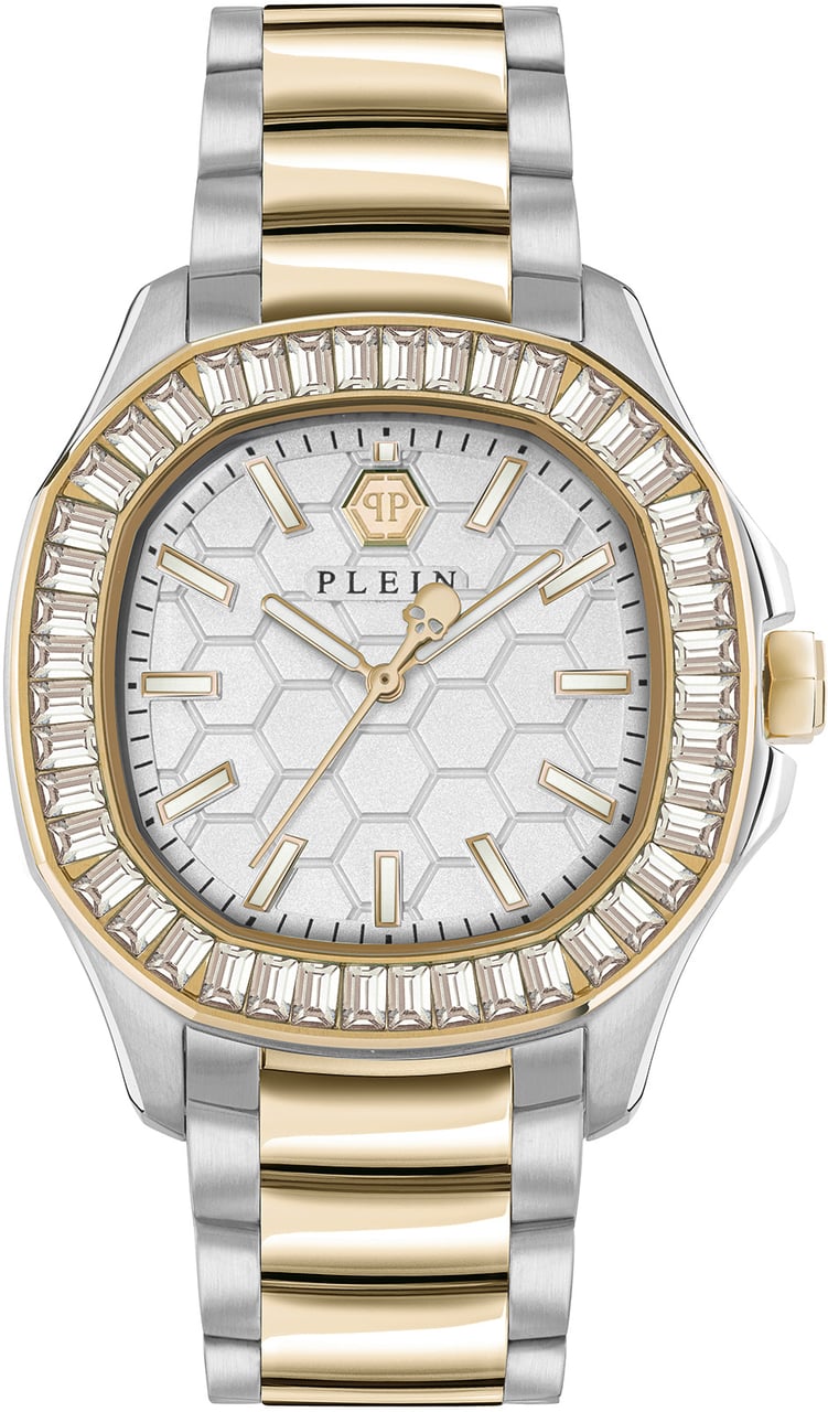 Philipp Plein $pectre Lady PWTAA0523 dameshorloge 38 mm Wit