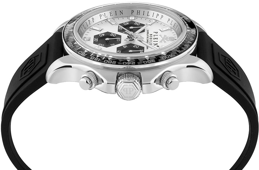 Philipp Plein Nobile Racing PWVAA0523 horloge 43 mm Zilver