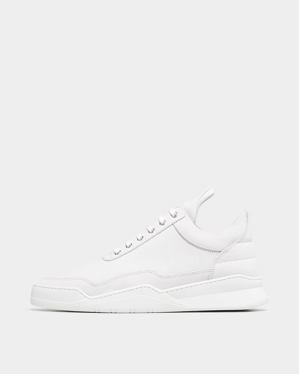 Filling Pieces Low Top Ghost Nappa White Wit