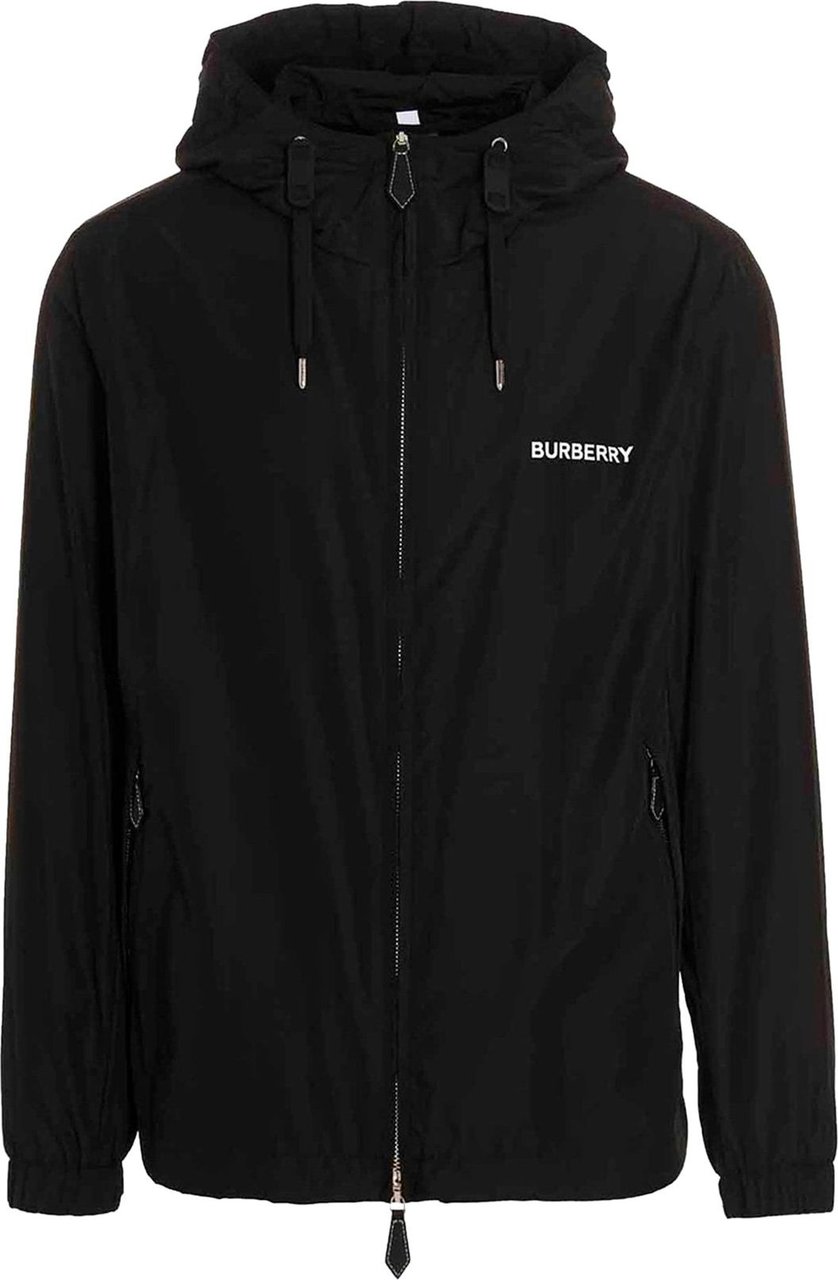 Burberry Burberry Windbreaker Jacket Zwart