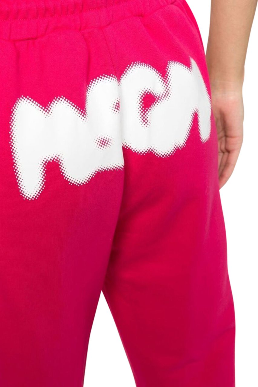 MSGM logo-print track pants Rood