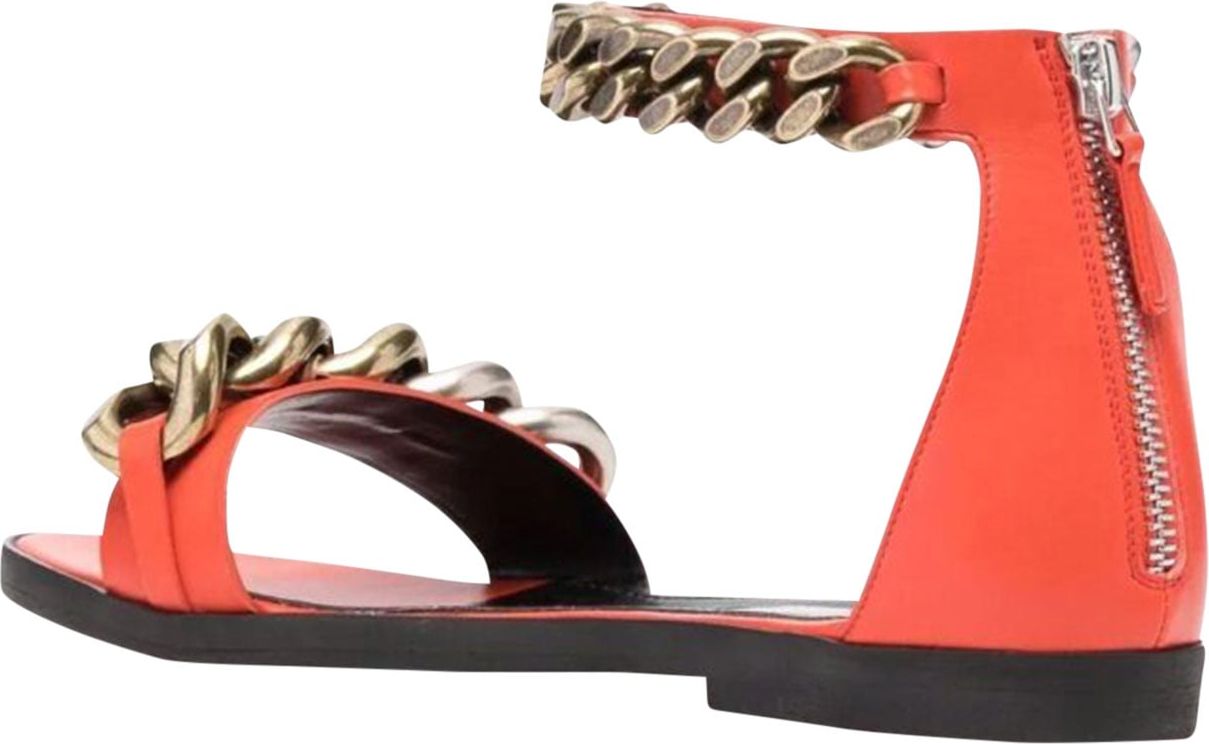 Stella McCartney Falabella ankle-strap sandals Oranje