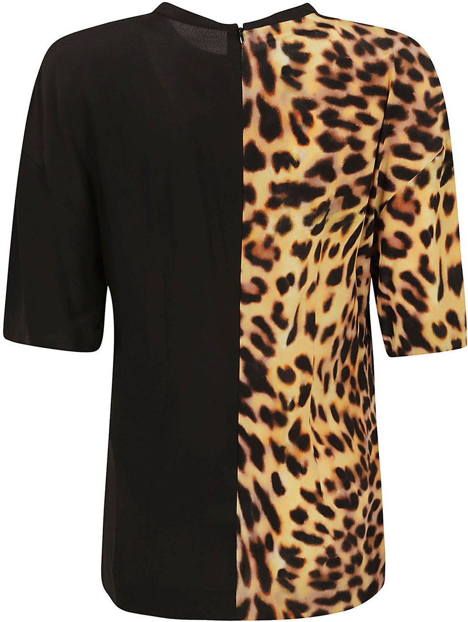 Stella McCartney cheetah print panel T-shirt Divers