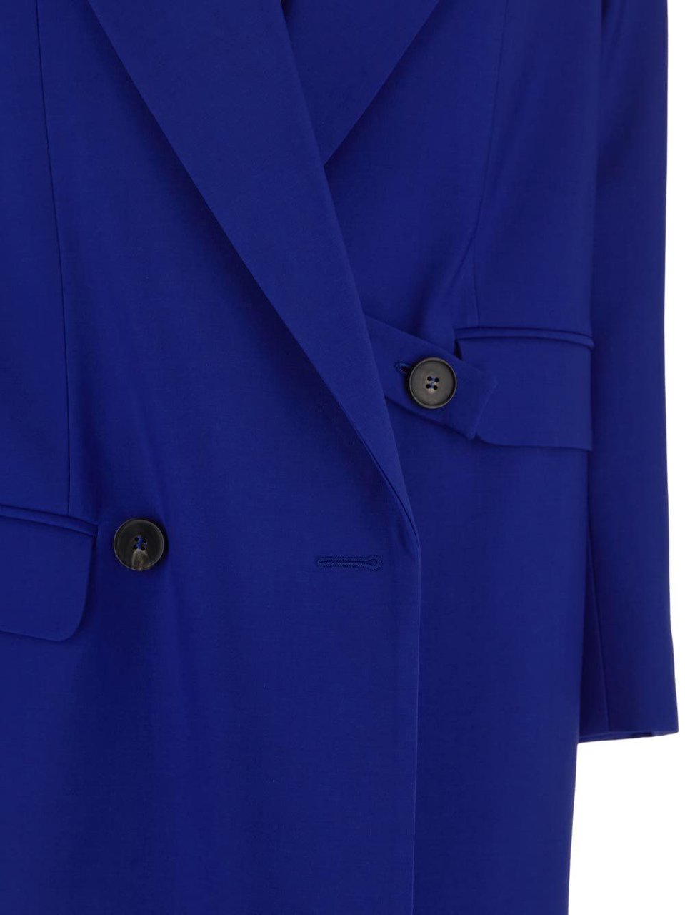 Alexander McQueen Long Coat Blauw